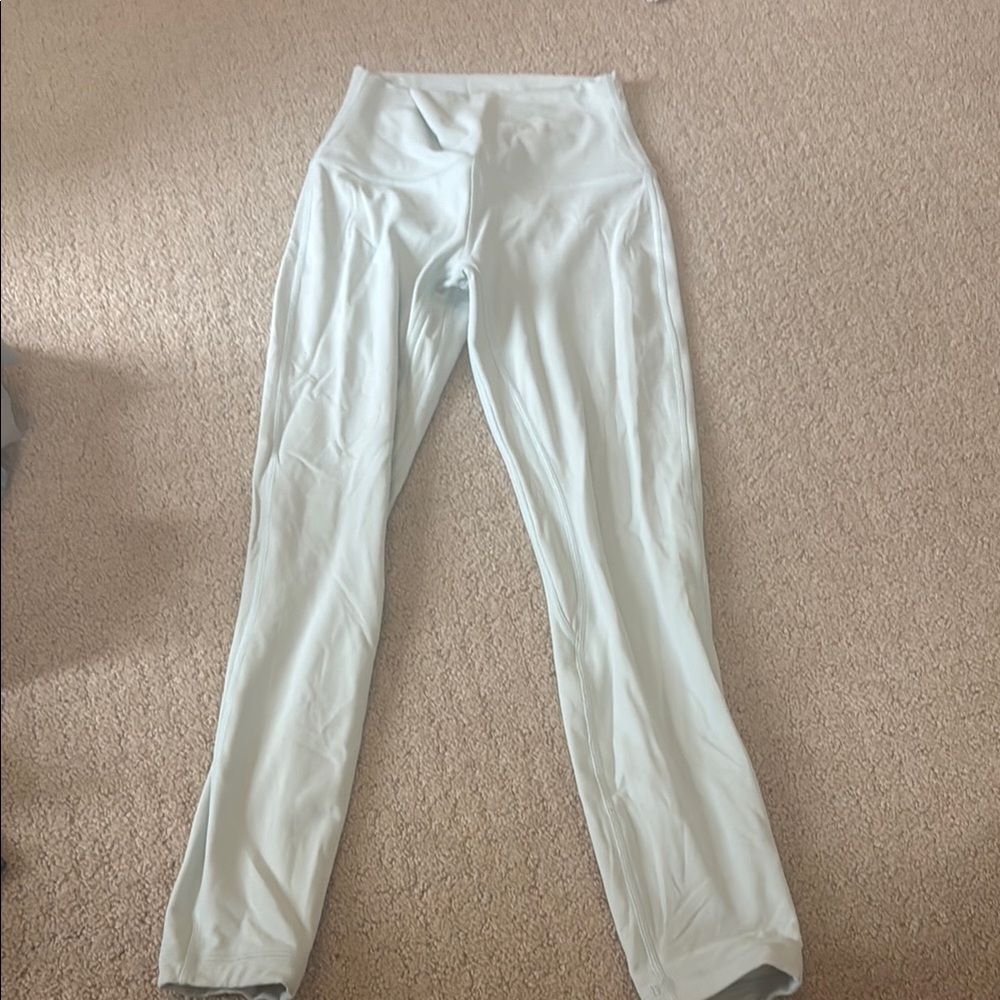 lululemon athletica Light Gray Leggings